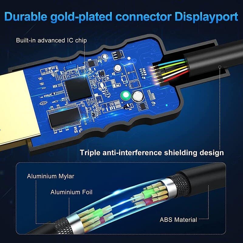 DisplayPort to HDMI Adapter - Compatible Cable Adapter Male to Female Laptop DELL Display Port to HDMI Converter PC Port Up to 1080P With HDMI Input Cable Converter DisplayPort to HDMI Adapter - Compatible Cable Adapter Male to Female Laptop DELL Display Port to HDMI Converter PC Port Up to 1080P With HDMI Input Cable Converter